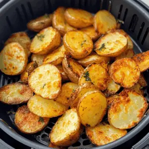 Get ready to enjoy perfectly crispy sliced potatoes made effortlessly in your air fryer! This quick recipe highlights the irresistible texture and flavor of golden potatoes, seasoned to perfection. Perfect as a side dish or a snack, these tasty slices will be a hit at any table. Save this recipe for your next family dinner or movie night!