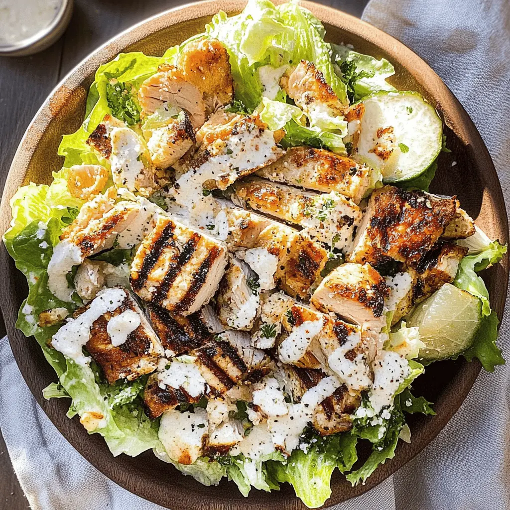 Looking for a fresh twist on a classic favorite? This Grilled Caesar Salad features charred romaine and homemade dressing that perfectly complements crunchy croutons and rich parmesan. Ideal for summer gatherings or a light meal, don’t forget to save this recipe for your next outdoor feast!