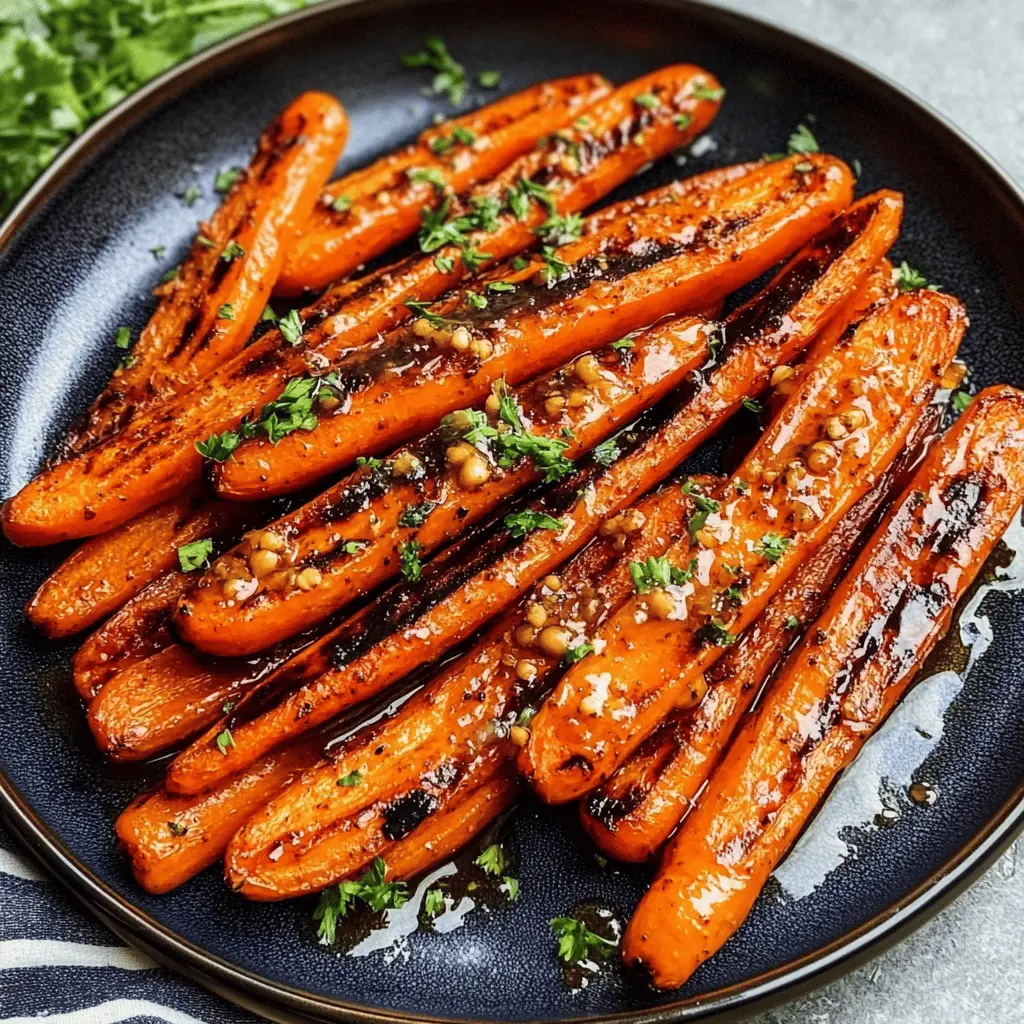 Transform your grilled carrots with this delicious honey brown sugar glaze! This easy recipe highlights the natural sweetness of carrots, enhanced by a sticky, caramelized coating. Perfect as a side dish for summer barbecues, family gatherings, or weeknight dinners. Save this recipe for a fun and flavorful twist on your veggie game!