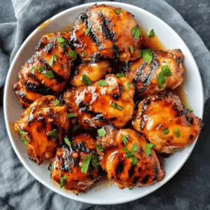 Get ready to spice up your dinner with these Grilled Honey Buffalo Chicken Thighs! Packed with flavor from the sweet honey and spicy buffalo sauce, they’re perfect for barbecue nights or weeknight meals. Easily grill them to juicy perfection and enjoy every bite. Don’t forget to save this recipe for your next gathering!