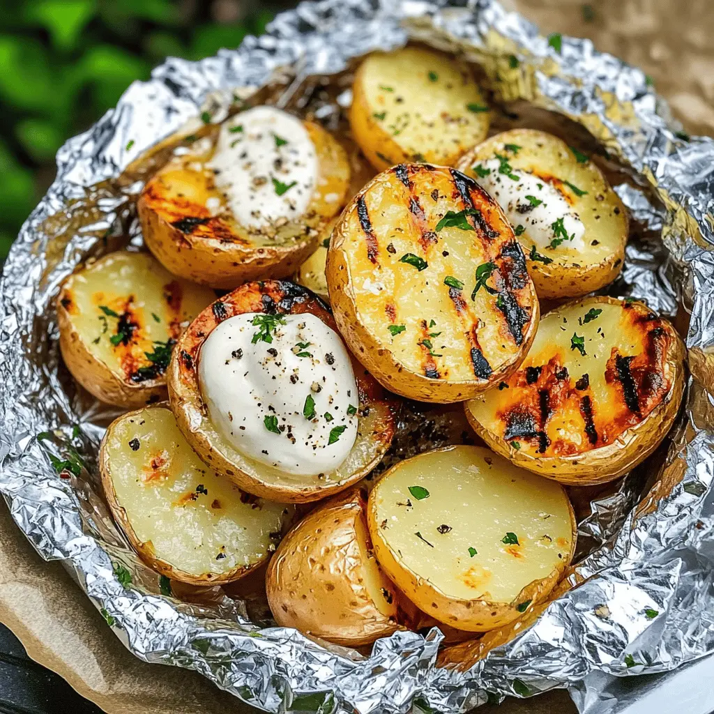 Enjoy perfectly grilled potatoes wrapped in foil! This easy recipe brings out the natural flavors with garlic, herbs, and a dash of seasoning. Perfect for summer barbecues or cozy family dinners, these potato packets are the ultimate side dish. Save this delicious recipe for your next cookout and impress your guests with minimal effort!