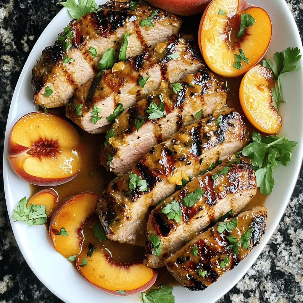Looking for a scrumptious meal that delights the senses? Try this Peach Grilled Pork Tenderloin! With juicy peaches and savory pork, it’s the perfect balance of sweet and savory. This dish is ideal for summer BBQs or family dinners. Save this recipe for your next cookout and impress everyone with your grilling skills!