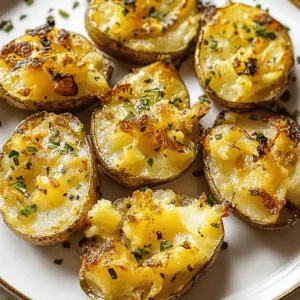 Crispy on the outside and fluffy on the inside, these smashed potatoes are a perfect side dish! Tossed in olive oil and herbs, they bring a burst of flavor to any meal. Ideal for family dinners or casual get-togethers, be sure to save this easy recipe for your next gathering!