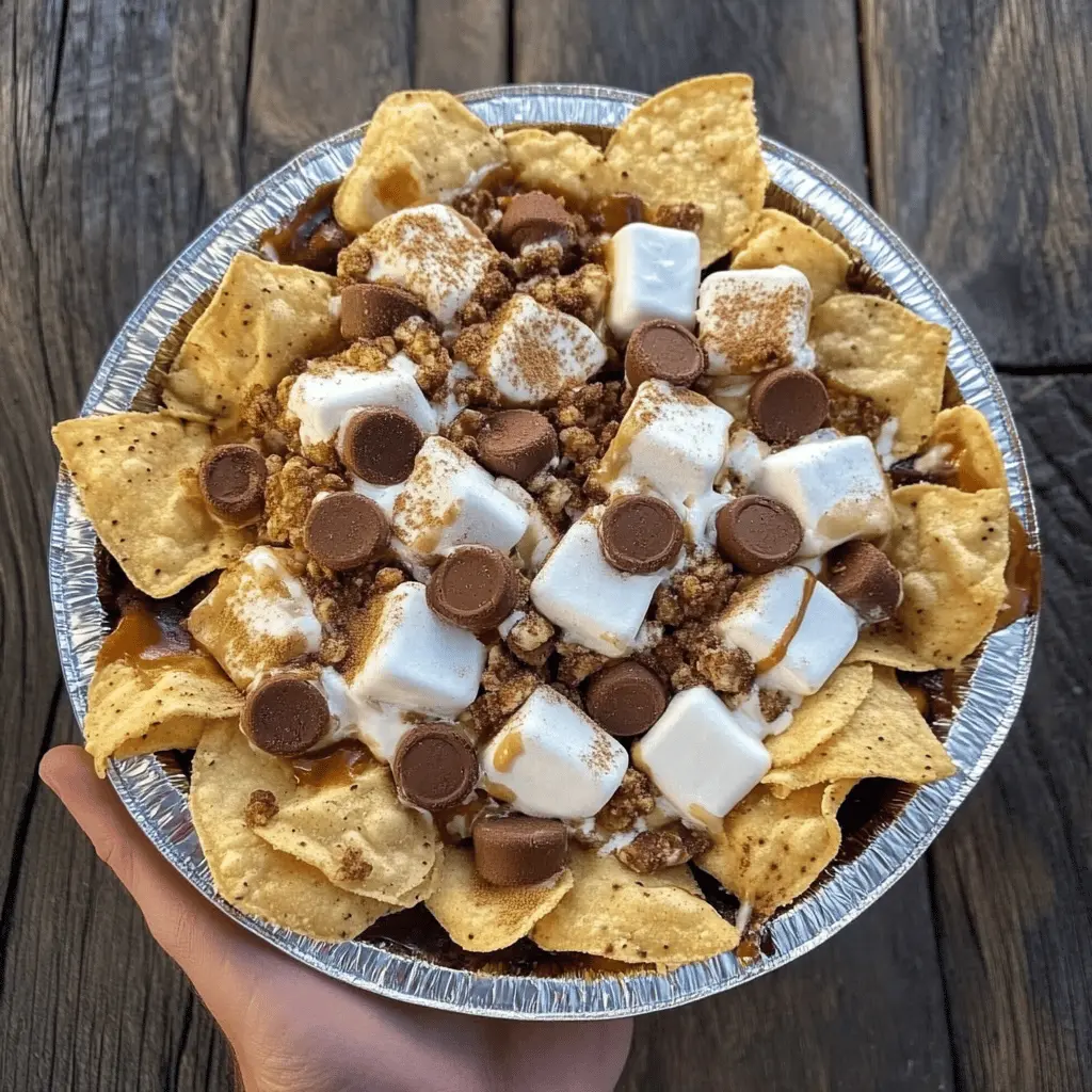 Get ready for a fun twist on a classic favorite! These Original S'mores Nachos bring together crispy graham crackers, gooey melted chocolate, and fluffy marshmallows for a delightful treat. Perfect for movie nights or gatherings, this easy recipe will satisfy your sweet tooth. Don’t forget to save this pin so you can whip up these delicious nachos anytime!
