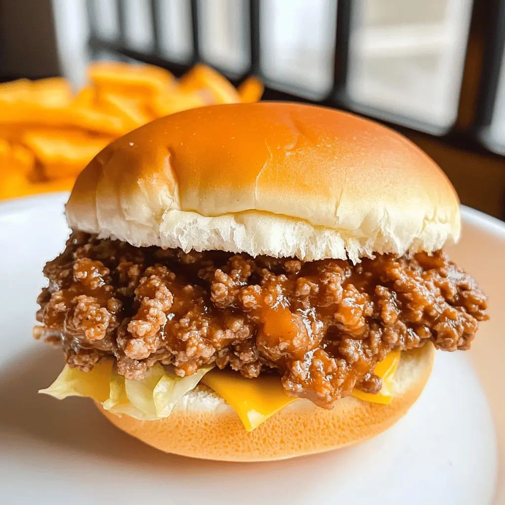Easy Big Mac Sloppy Joes Recipe