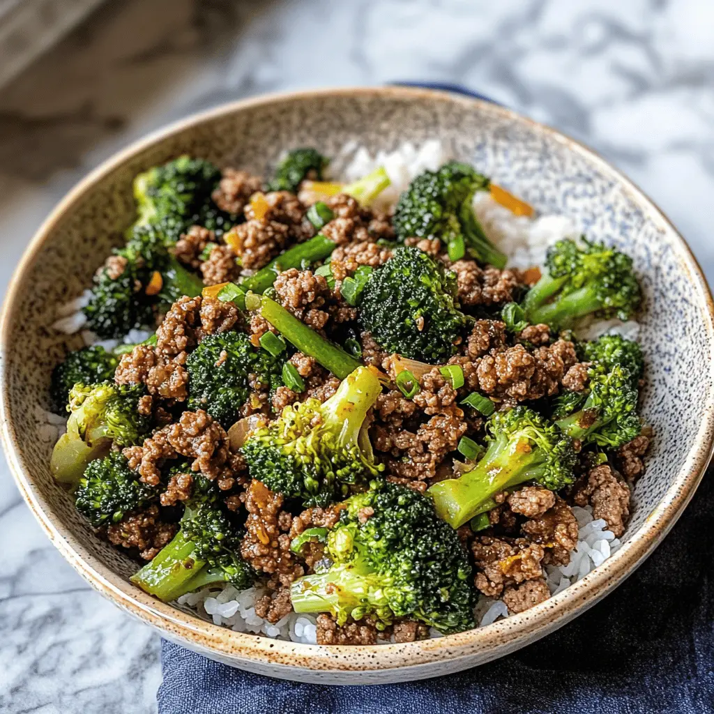 Easy Ground Beef and Broccoli Stir-Fry Recipe