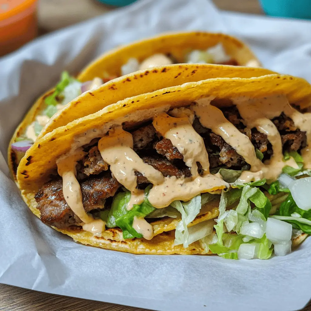 Easy Smash Burger Tacos Recipe for Quick Dinners