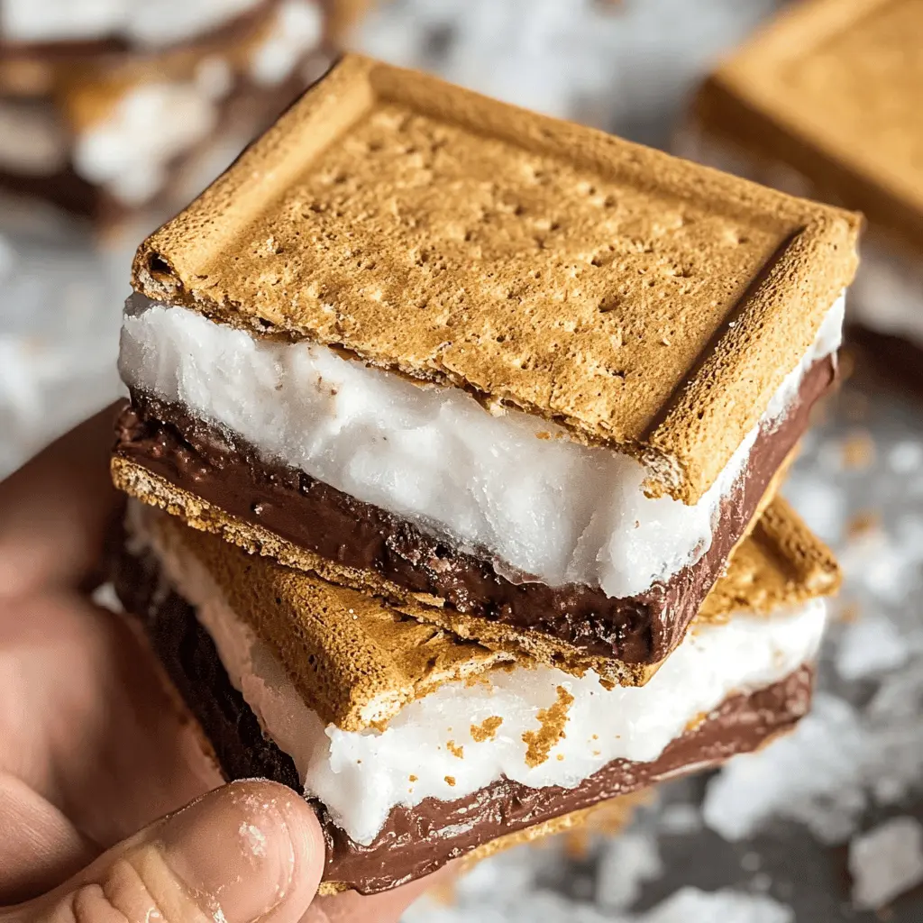 Easy Frozen S’mores Recipe for Warm Days