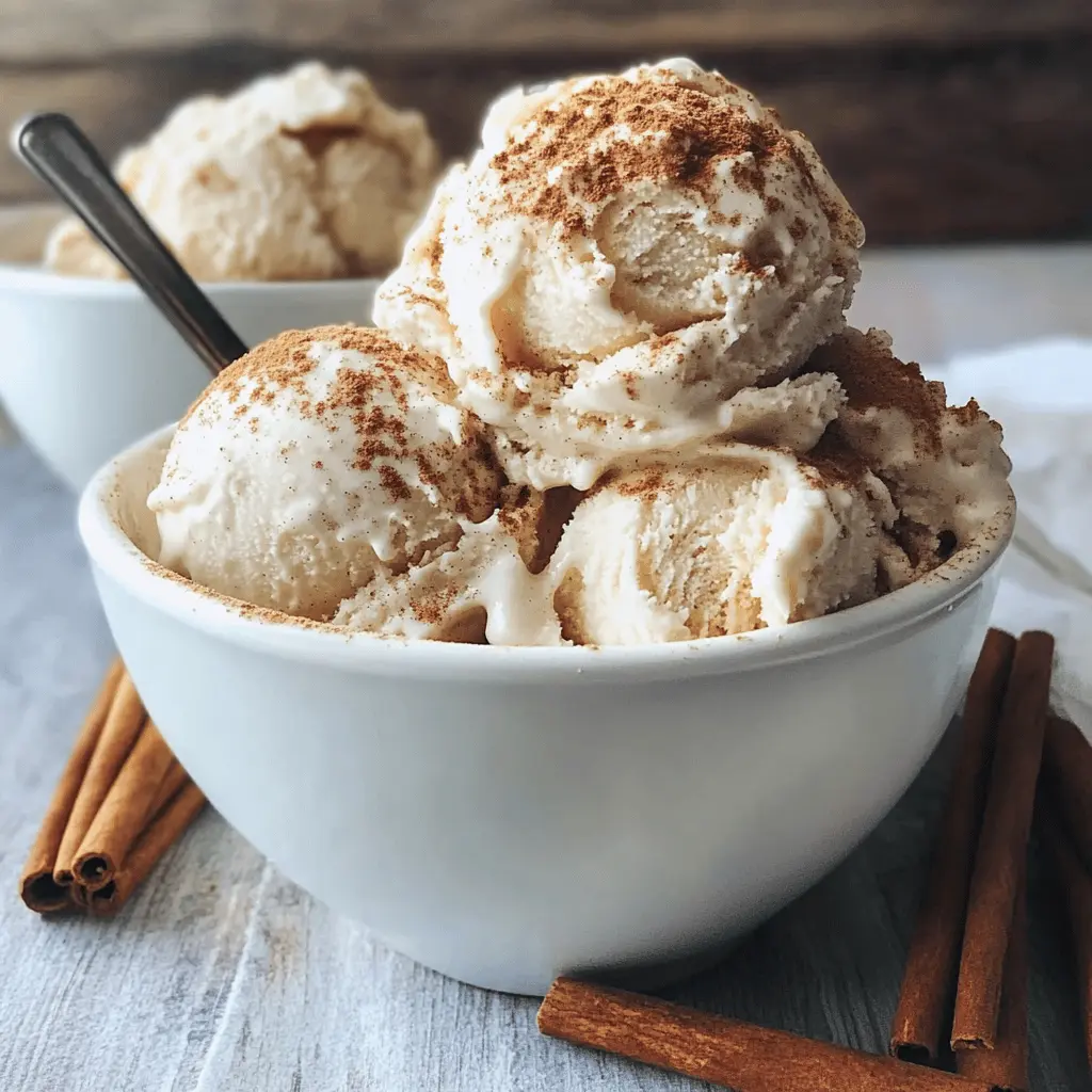 Easy Homemade Cinnamon Honey Ice Cream Recipe