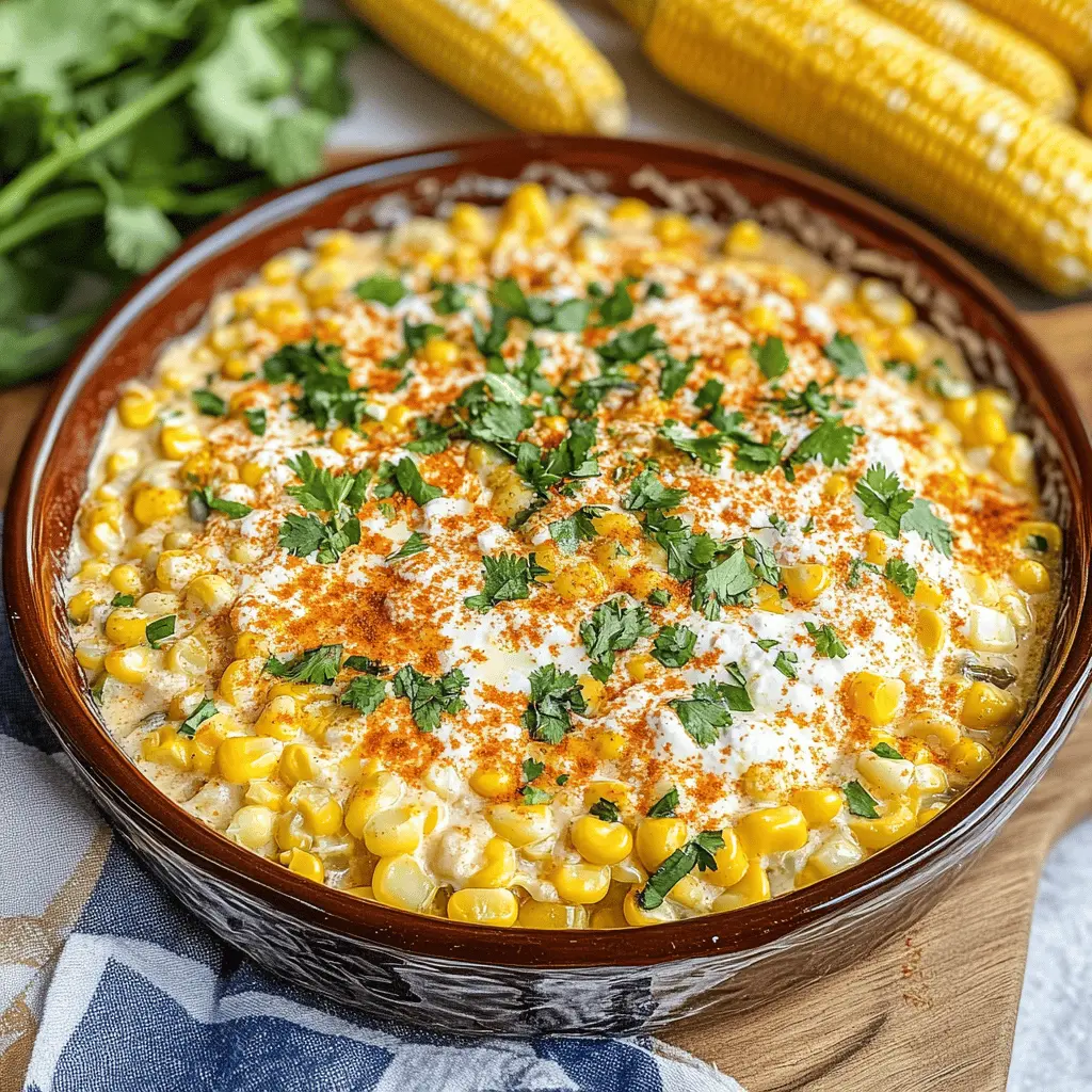 Easy Mexican Street Corn Dip Recipe