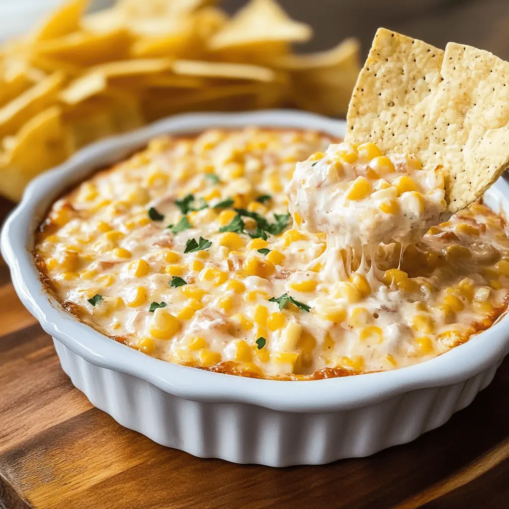 Easy Cream Cheese Corn Dip Recipe