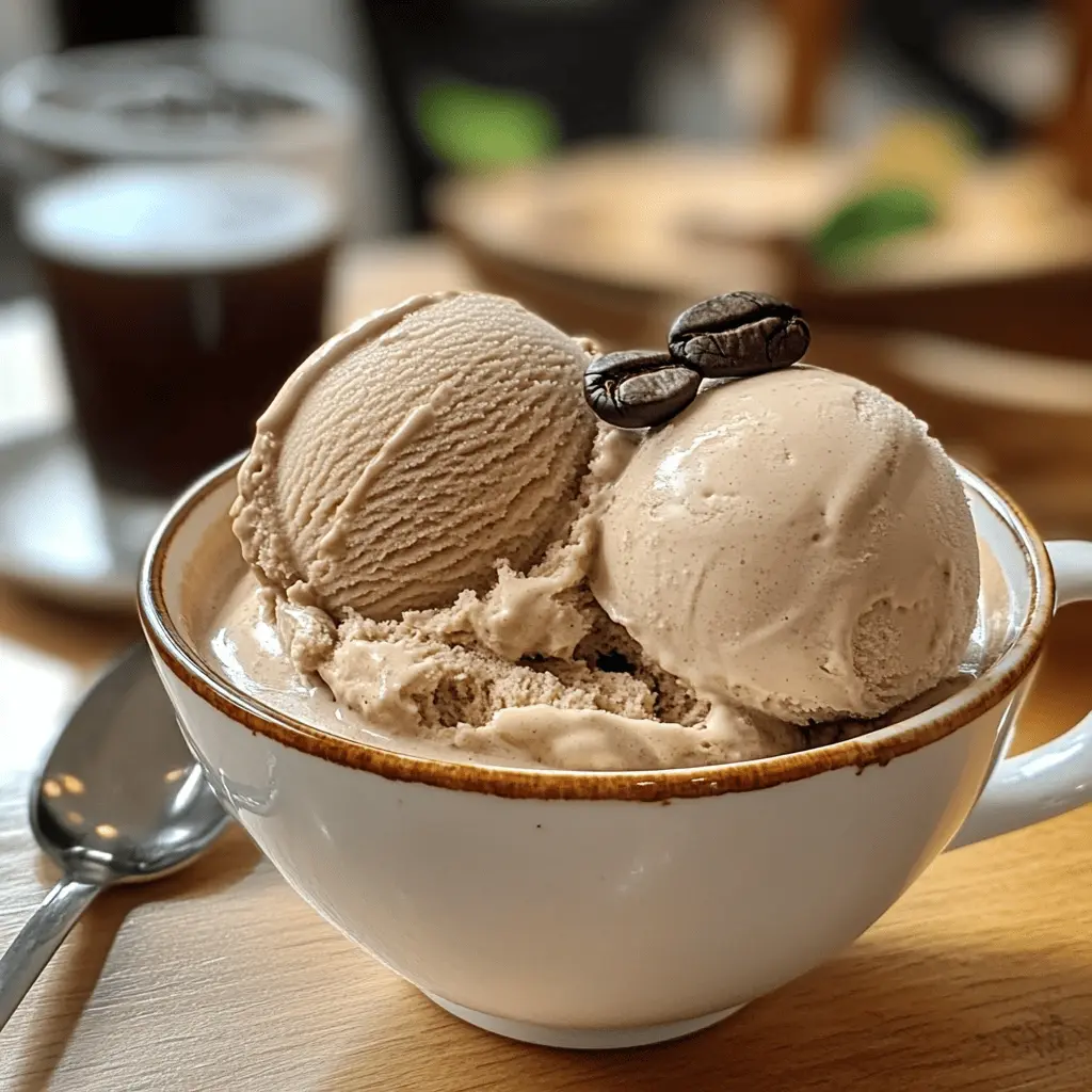 Easy Homemade Cappuccino Ice Cream Recipe