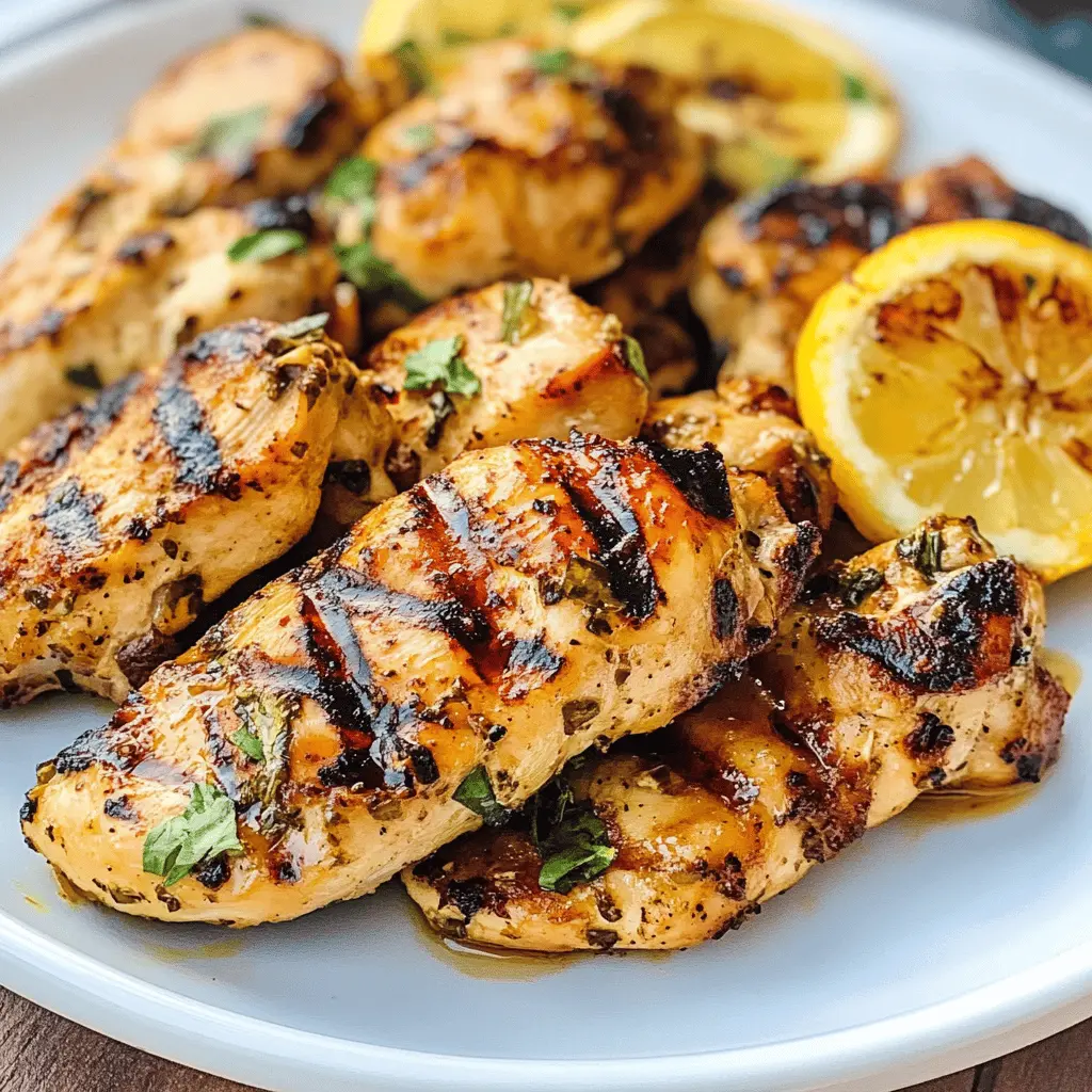 Easy Italian Grilled Chicken Recipe