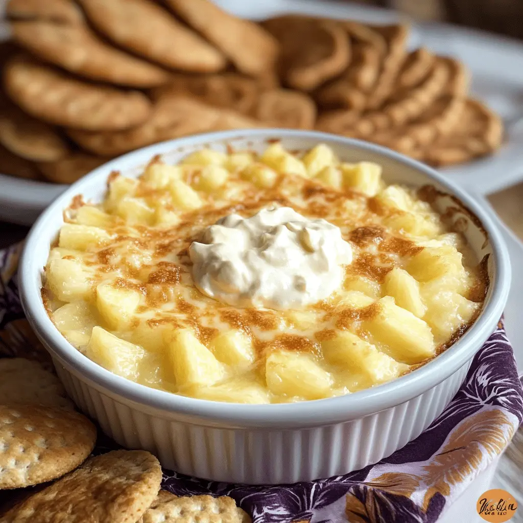 Easy Cheesecake Pineapple Dip Recipe