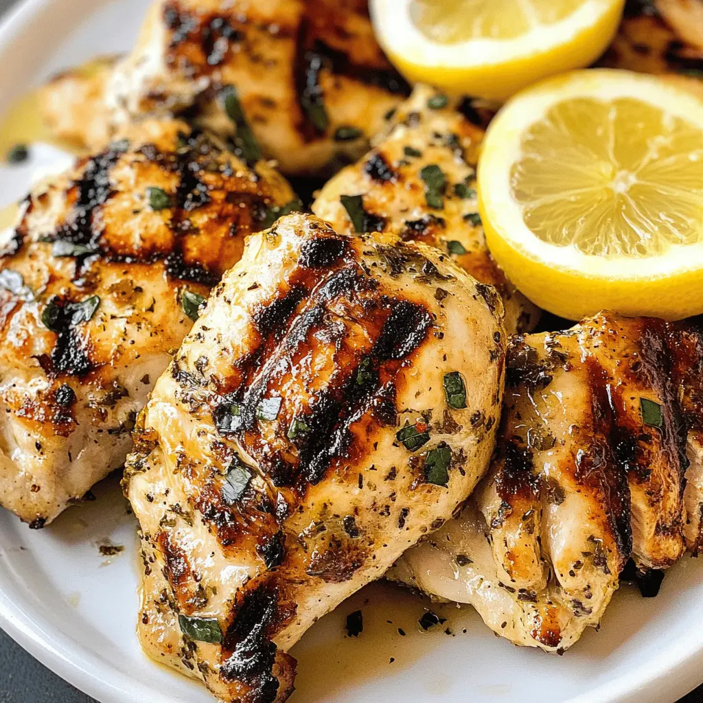 Easy Greek Marinated Chicken Recipe
