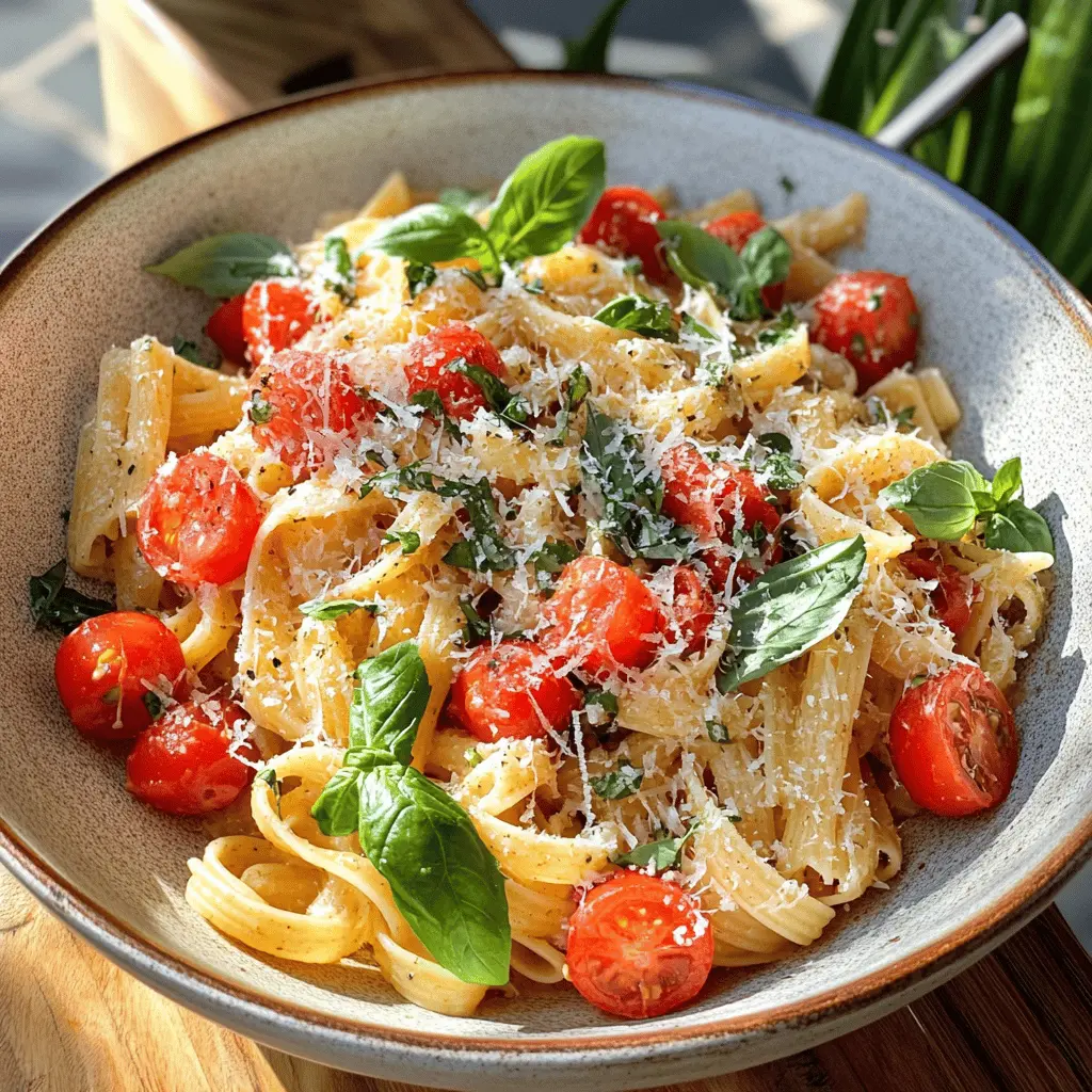 Easy Summer Garden Pasta Recipe
