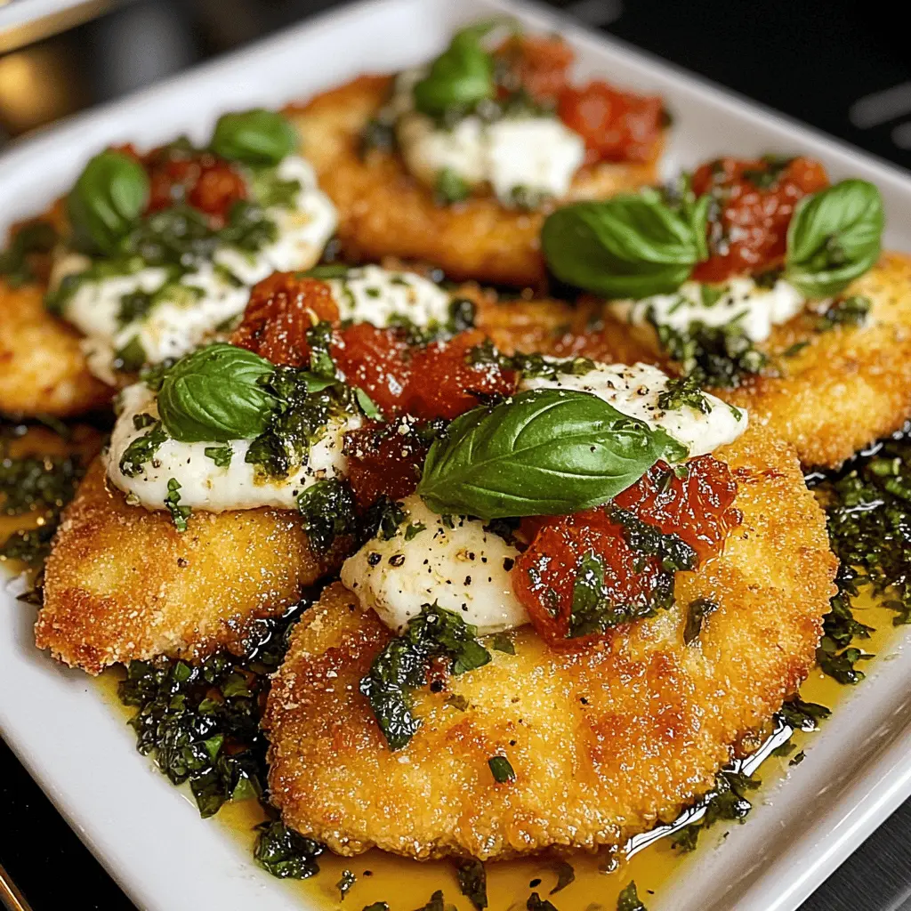 Easy Italian Basil Chicken Cutlets Recipe