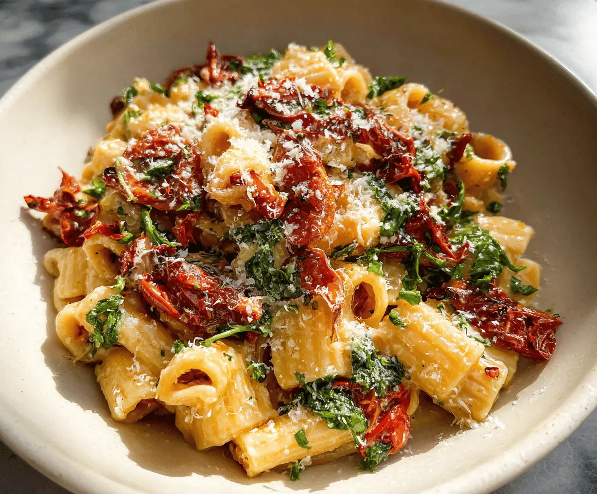 Easy Sun-Dried Tomato Pasta Recipe