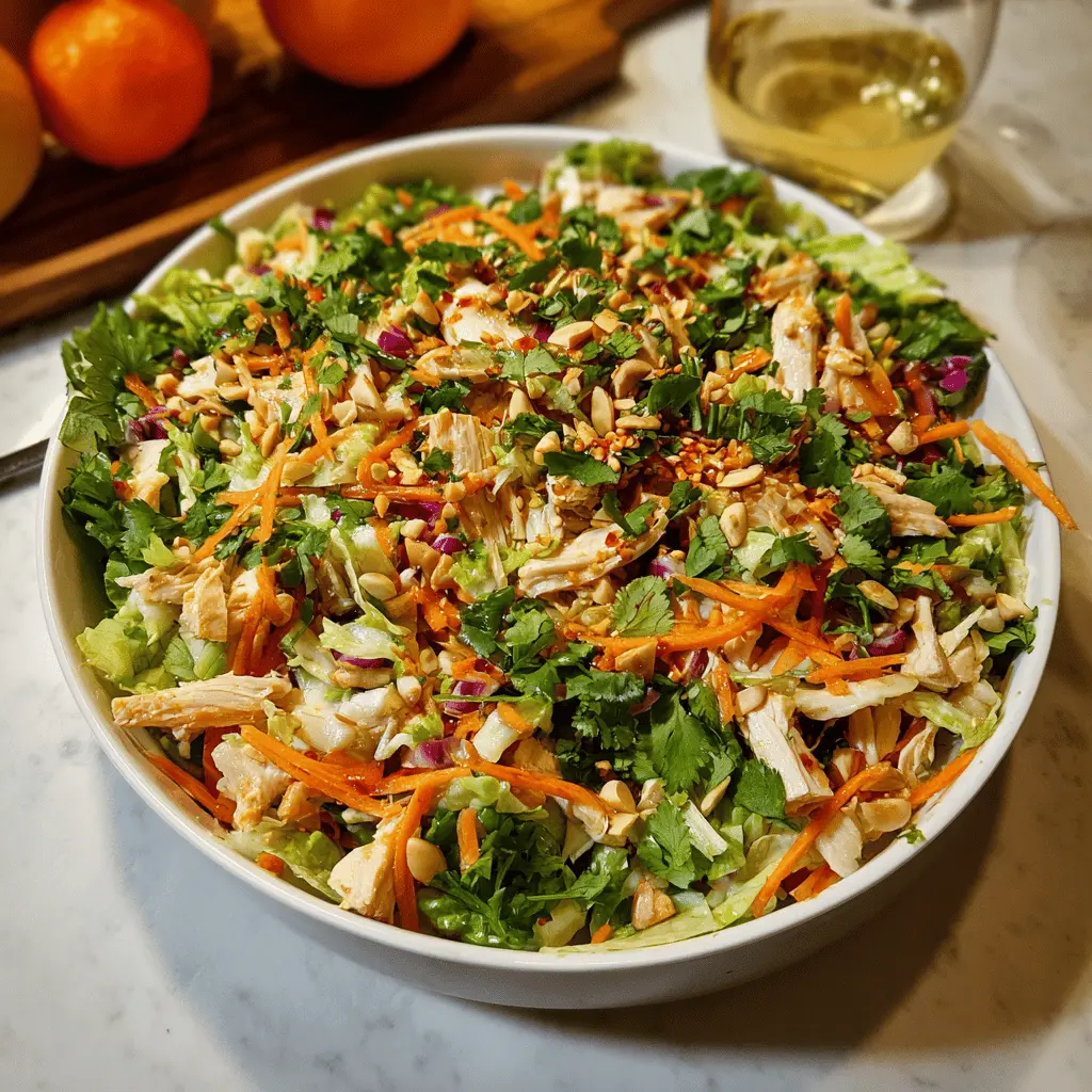 Quick and Easy Chinese Chicken Salad Recipe
