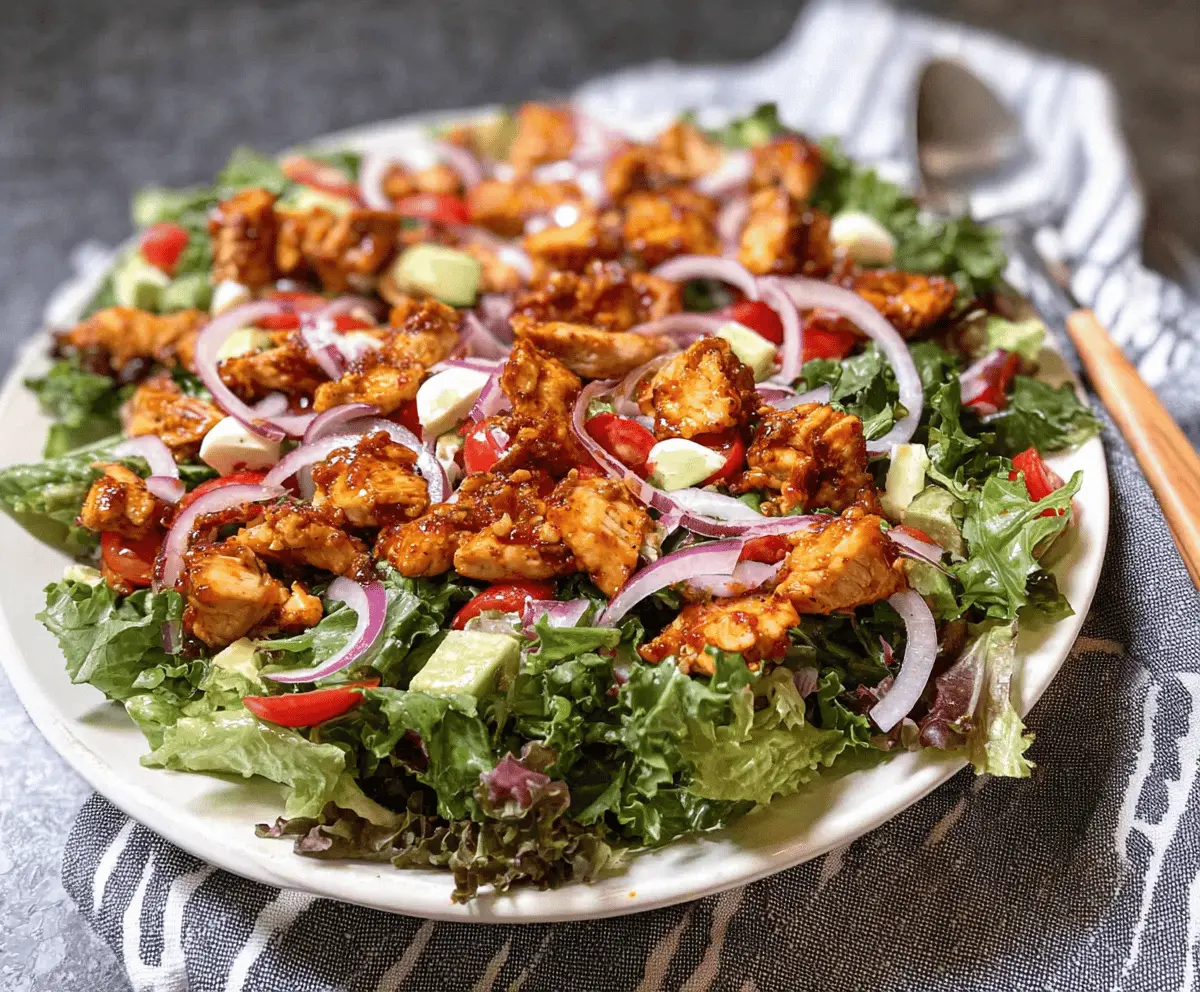 Easy Honey Hot Chicken Salad Recipe