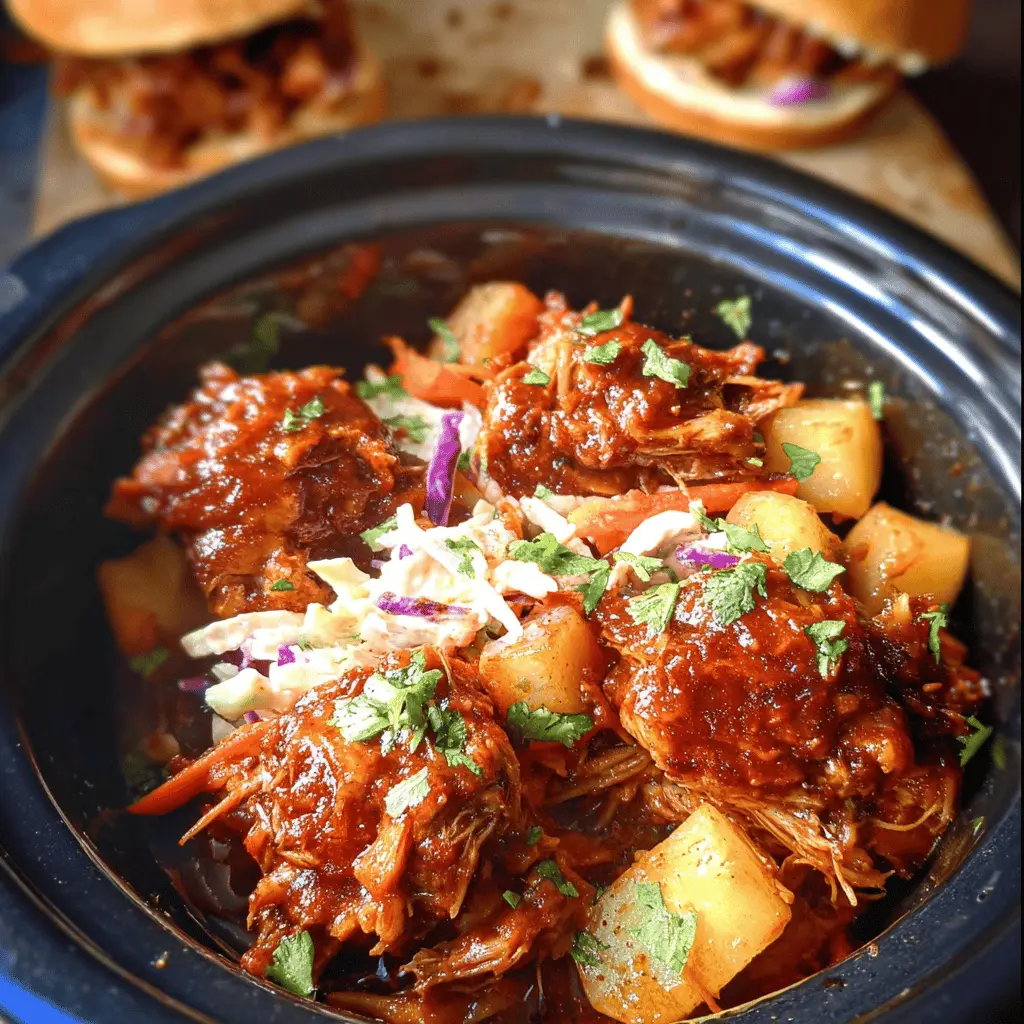 Easy Slow Cooker Hawaiian Chicken Recipe