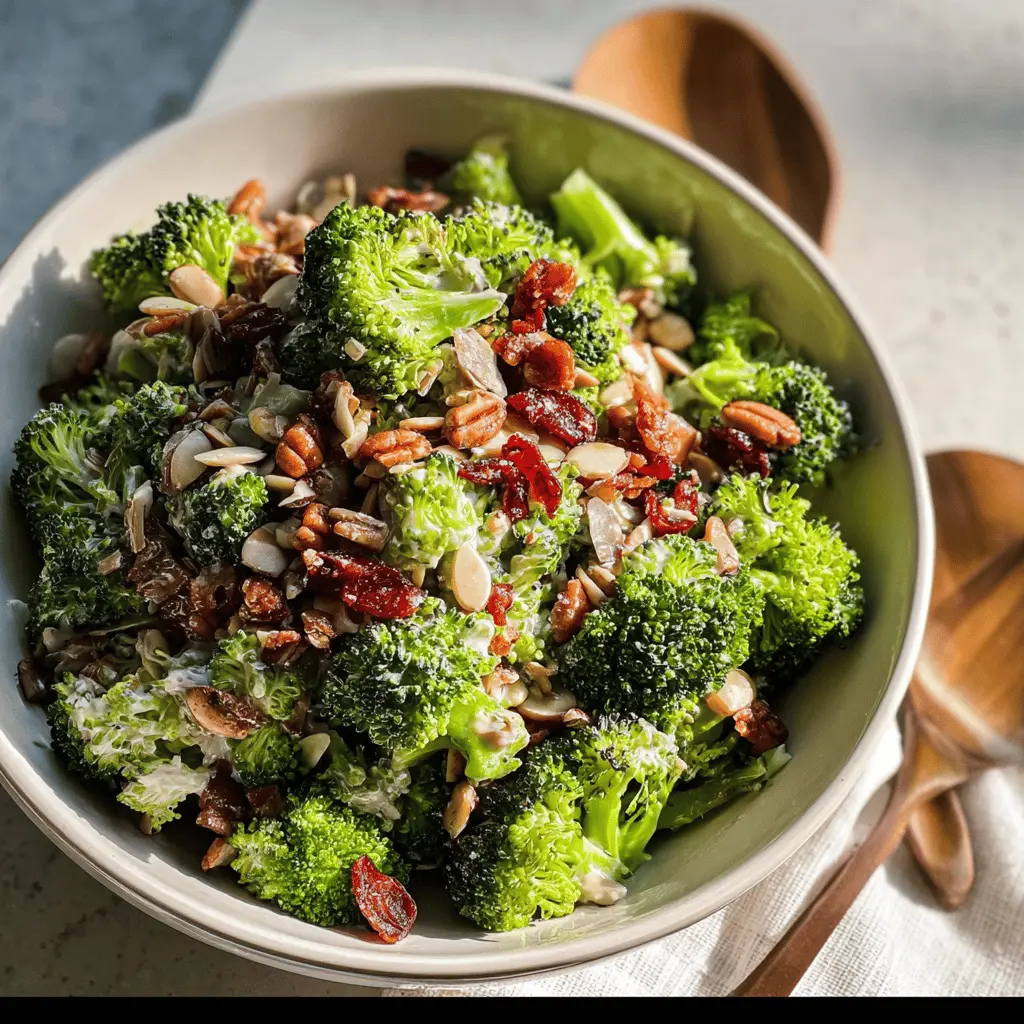 Easy Healthy Broccoli Salad Recipe