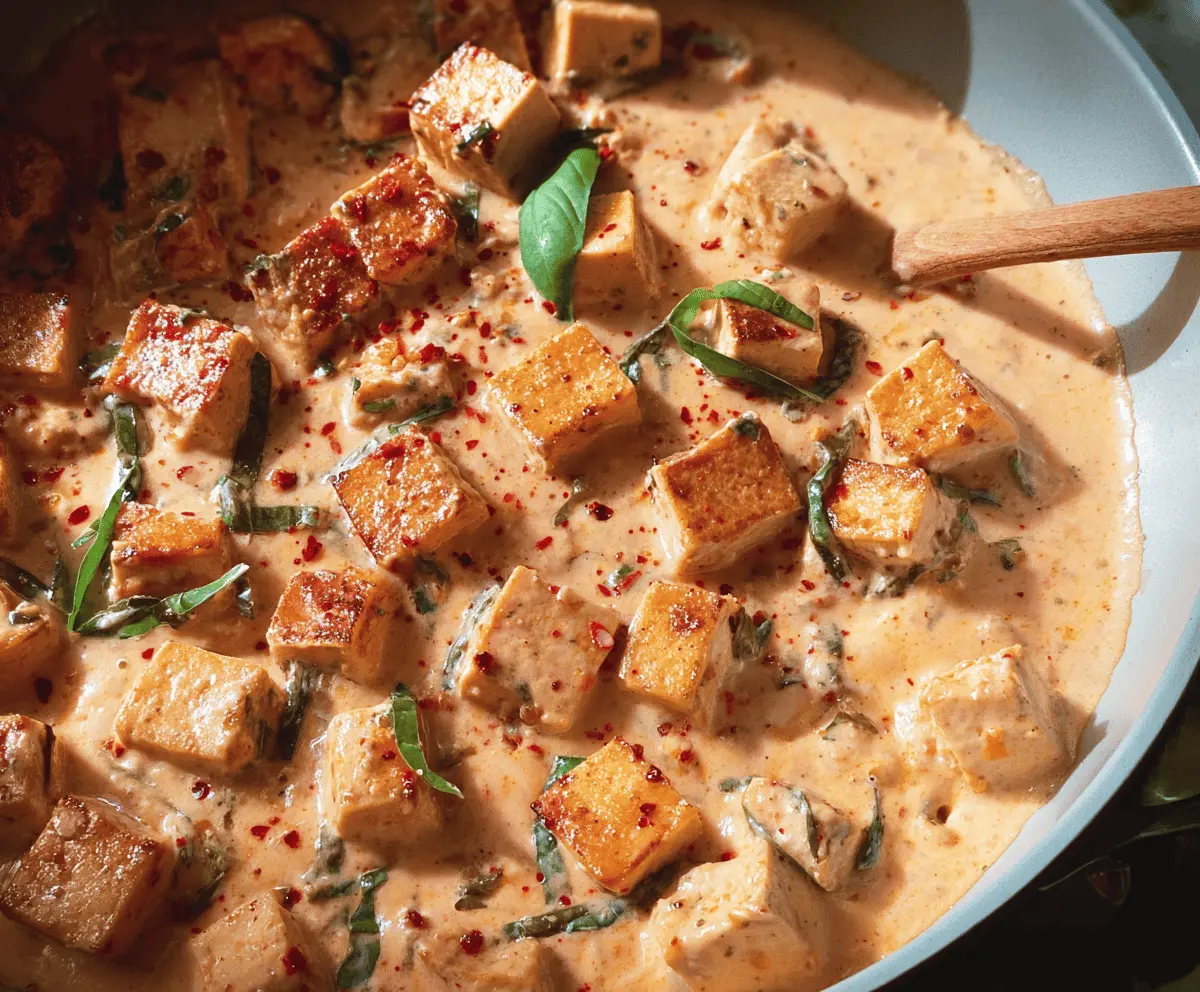 Creamy Marry Me Tofu Recipe