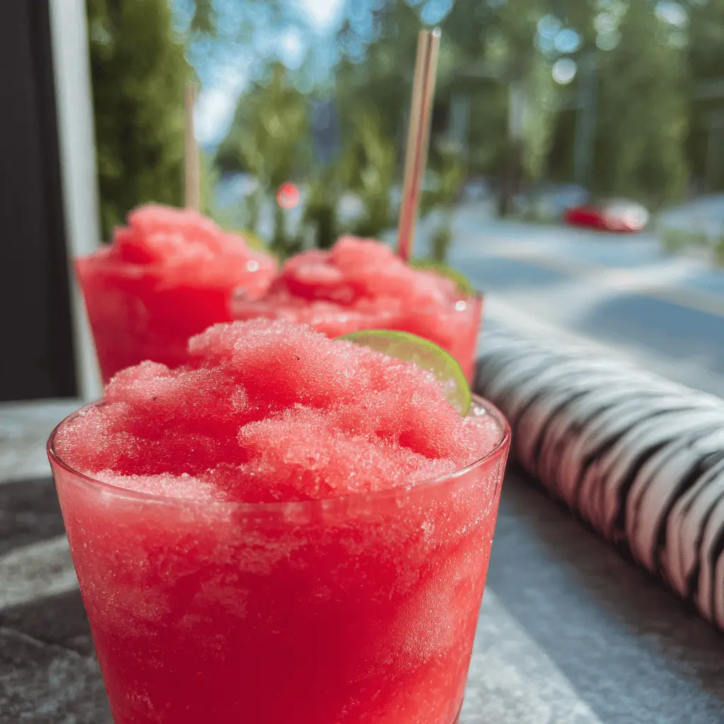 Refreshing Watermelon Slush Recipe