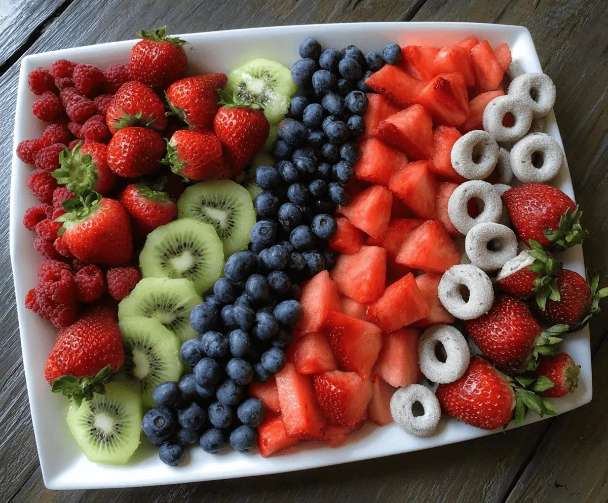 Easy 4th of July Fruit Platter Ideas