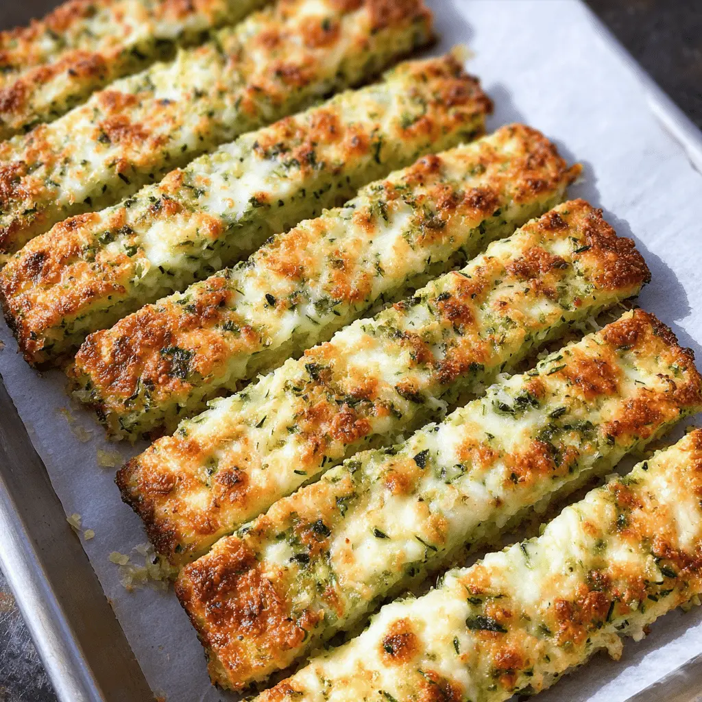 Easy Zucchini Breadsticks Recipe for Beginners