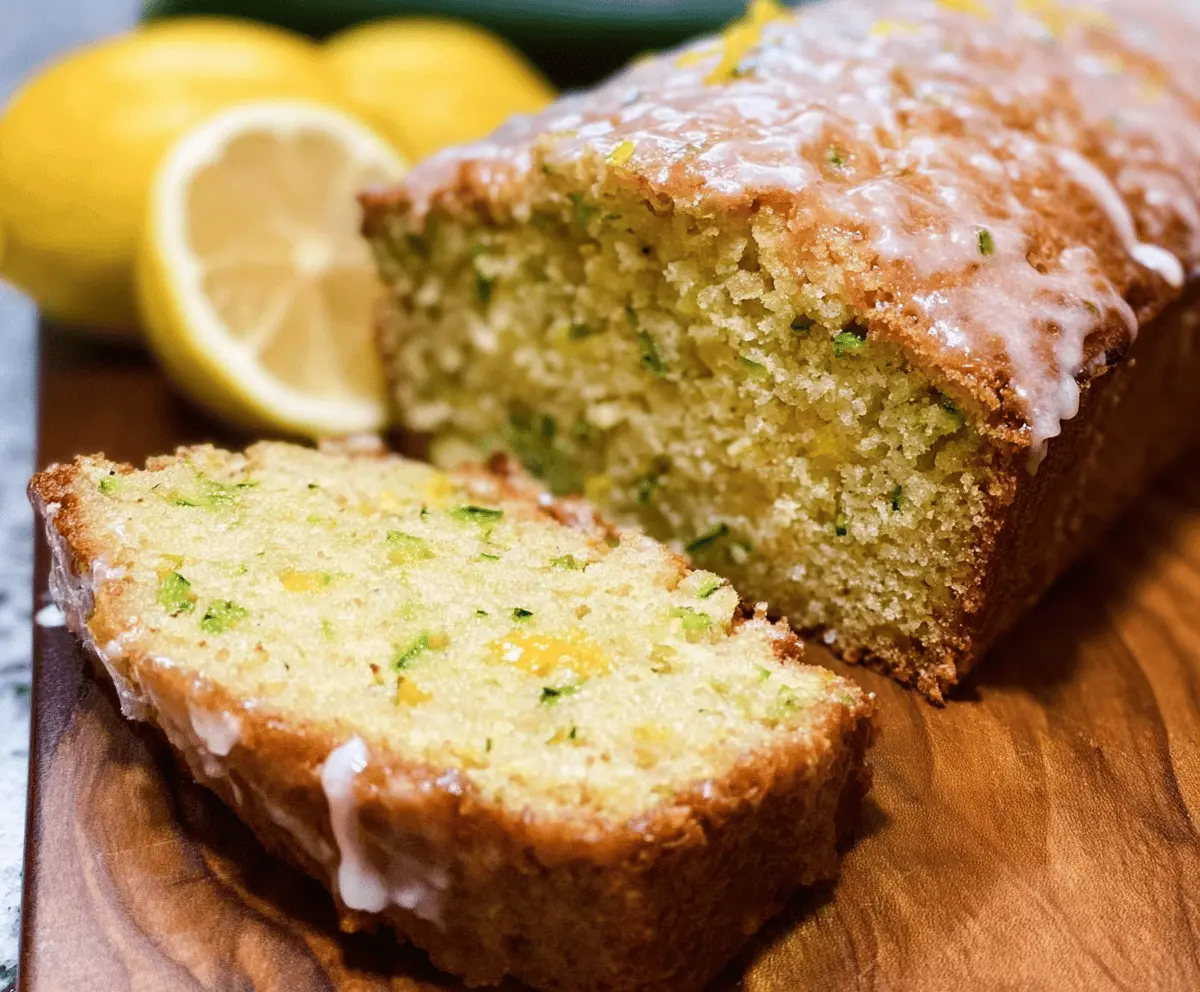 Easy Lemon Zucchini Bread Recipe by Pioneer Woman