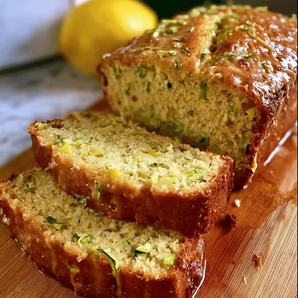 Moist Lemon Zucchini Bread Recipe
