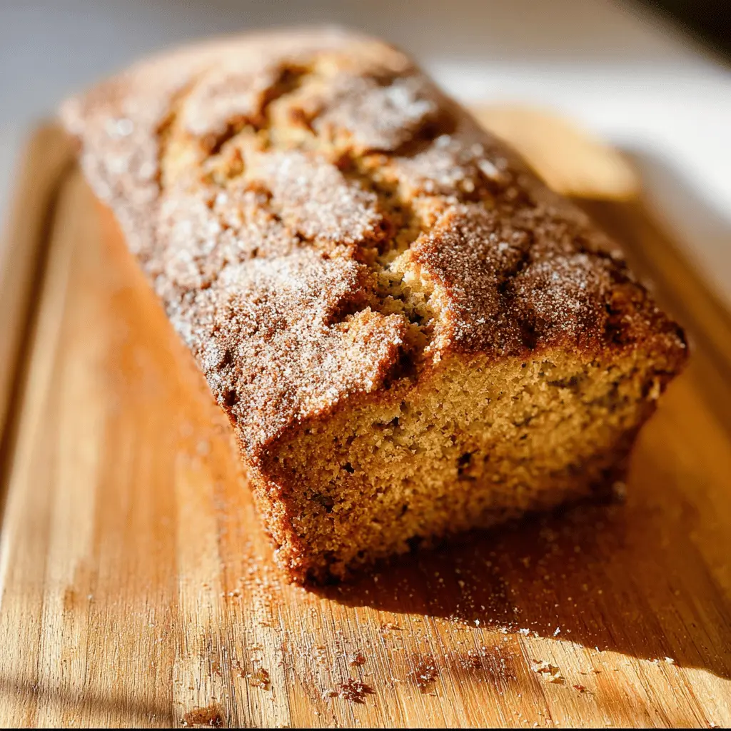 Moist Snickerdoodle Zucchini Bread Recipe