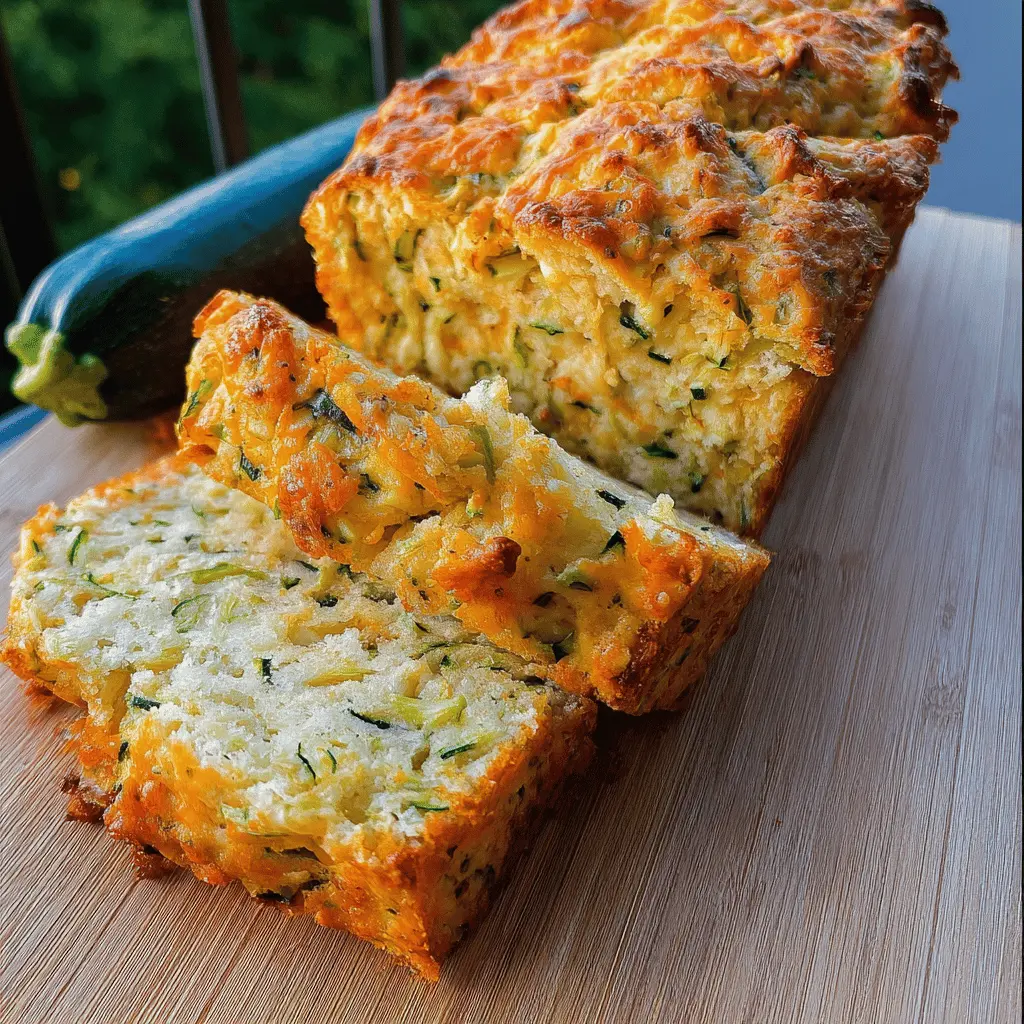 Easy Zucchini Cheese Bread Recipe