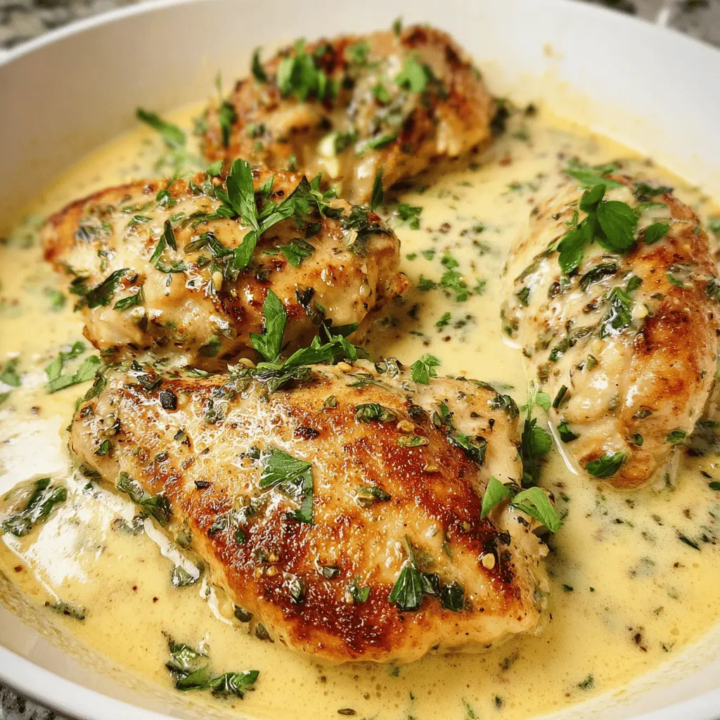 Creamy Herb Chicken Recipe for Easy Dinner