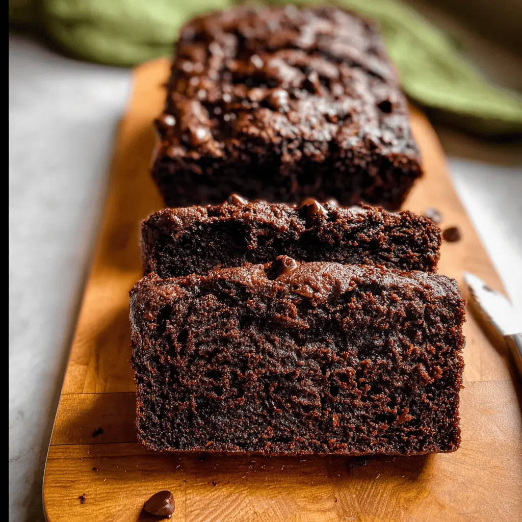Moist Chocolate Zucchini Bread Recipe