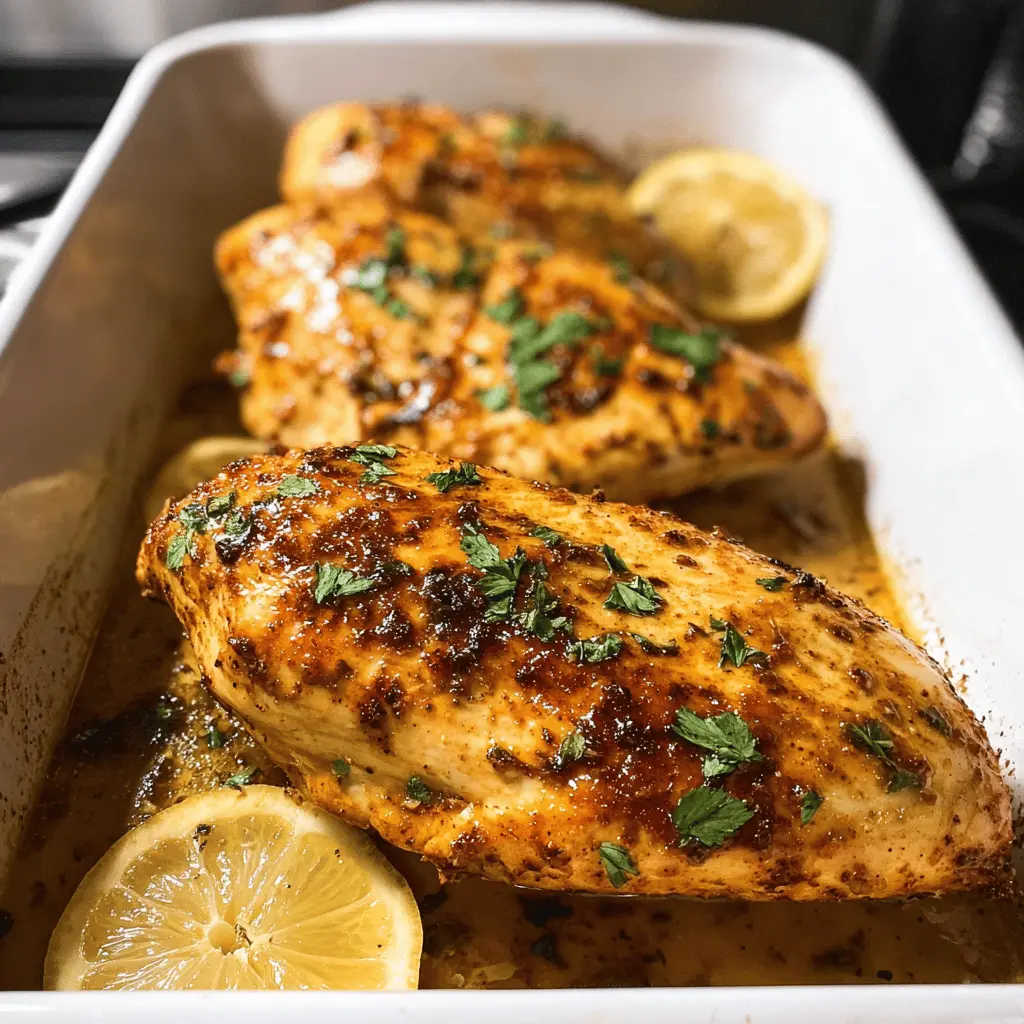 Easy Oven Baked Chicken Breast Recipe