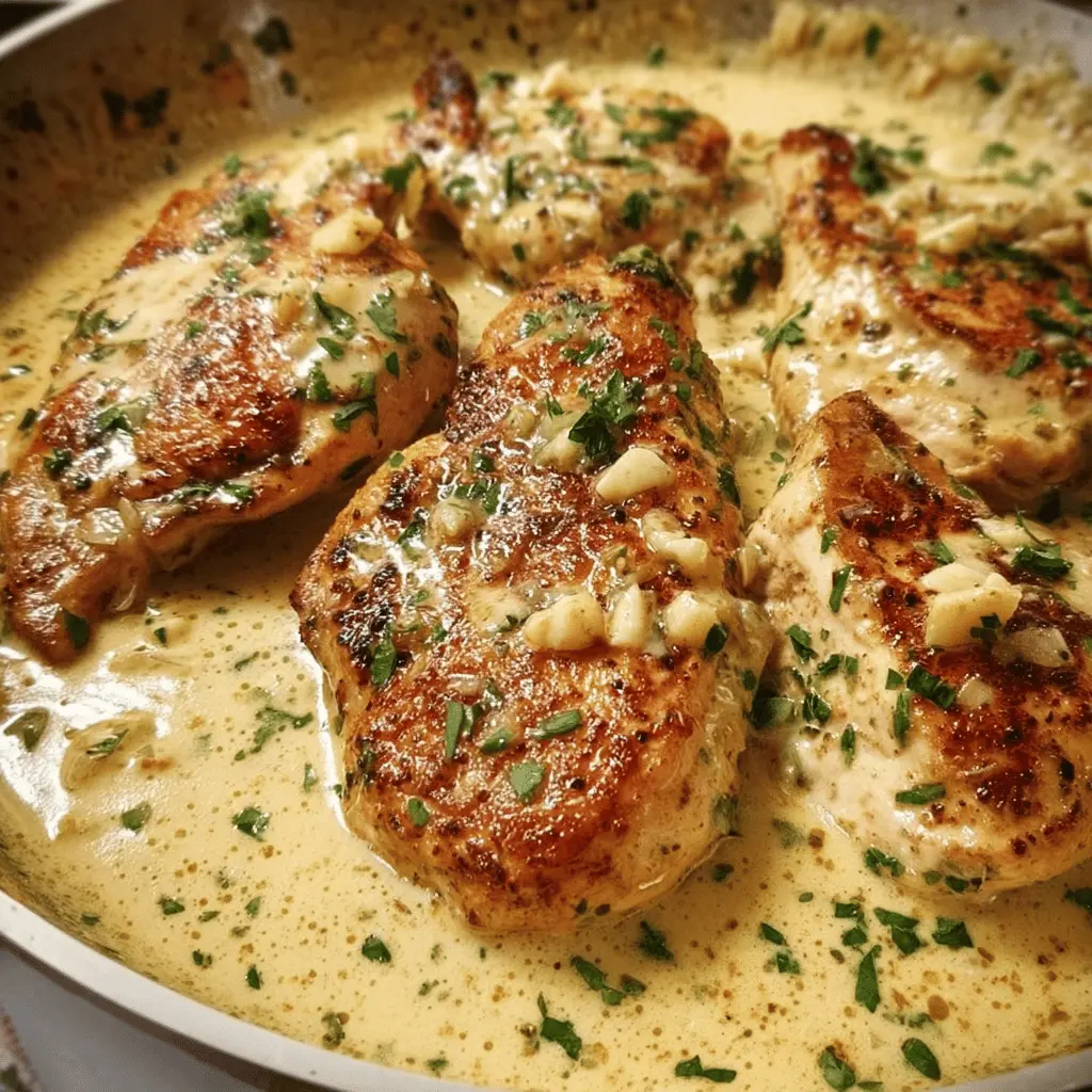Creamy Garlic Chicken Recipe for Easy Dinners