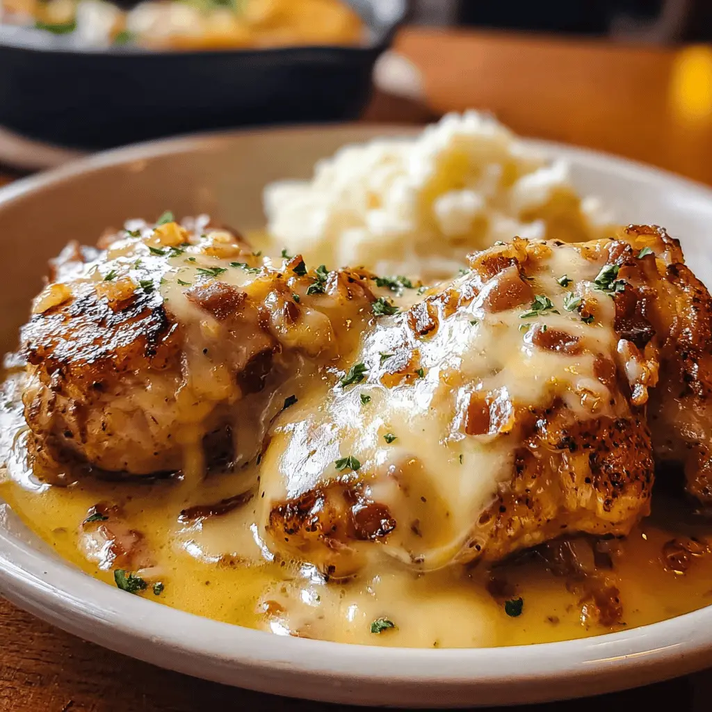 Easy Texas Roadhouse Smothered Chicken Recipe