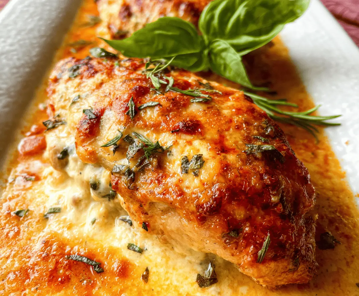 Easy Baked Ricotta Chicken Recipe