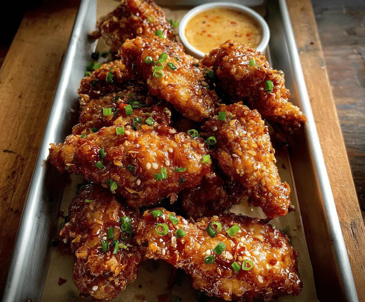 Crispy Bang Bang Chicken Recipe for Dinner