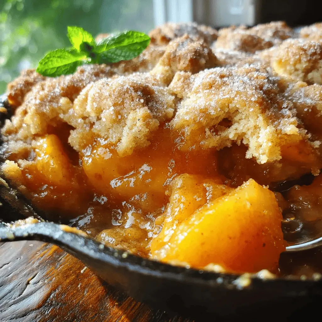Classic Southern Peach Cobbler Recipe