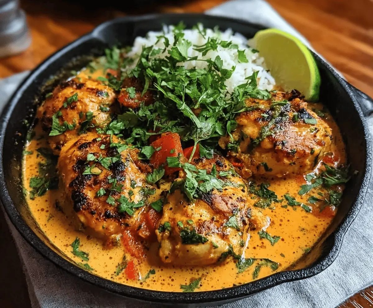 Spicy Brazilian Coconut Chicken Recipe
