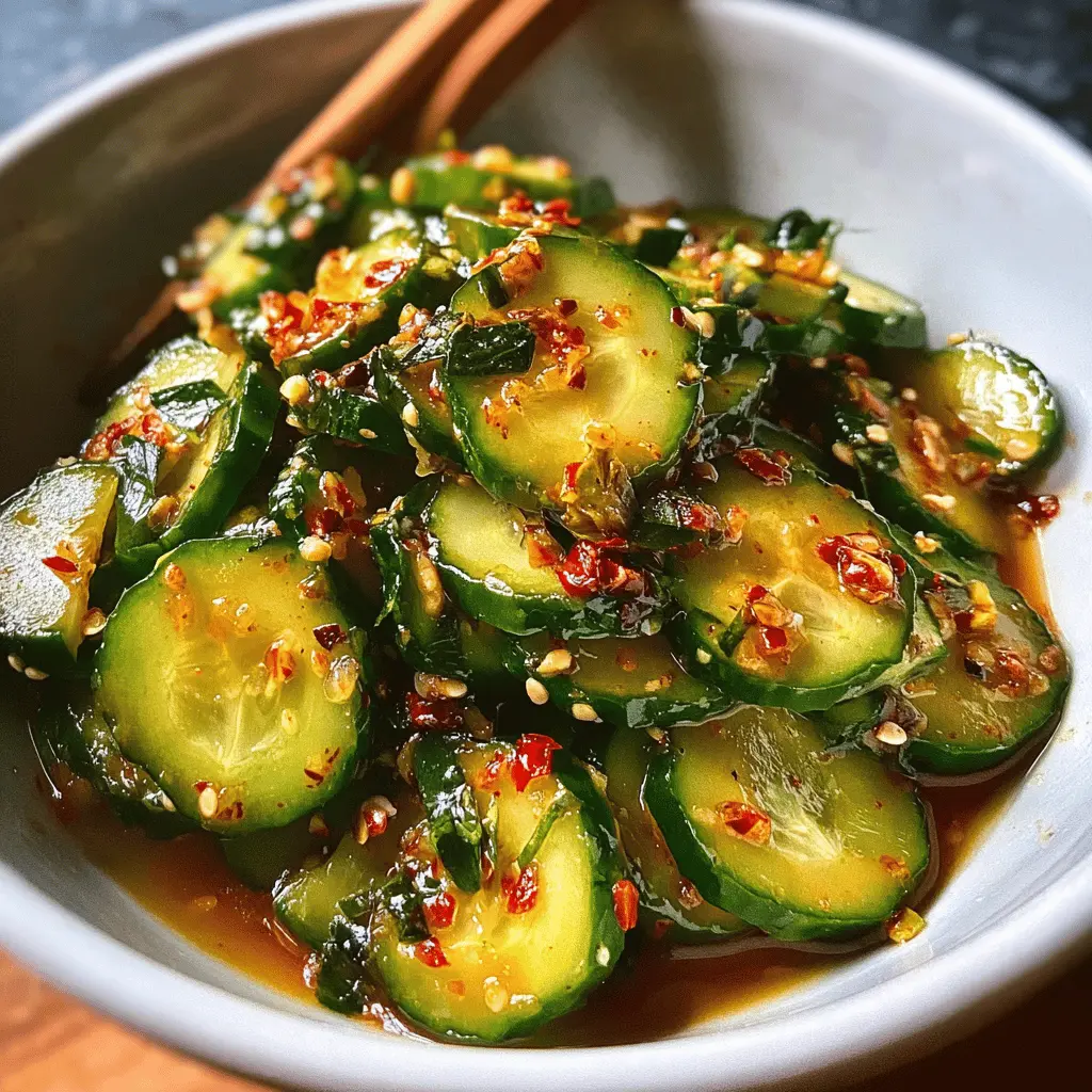 Easy Asian Cucumber Salad Recipe for Fresh Flavors