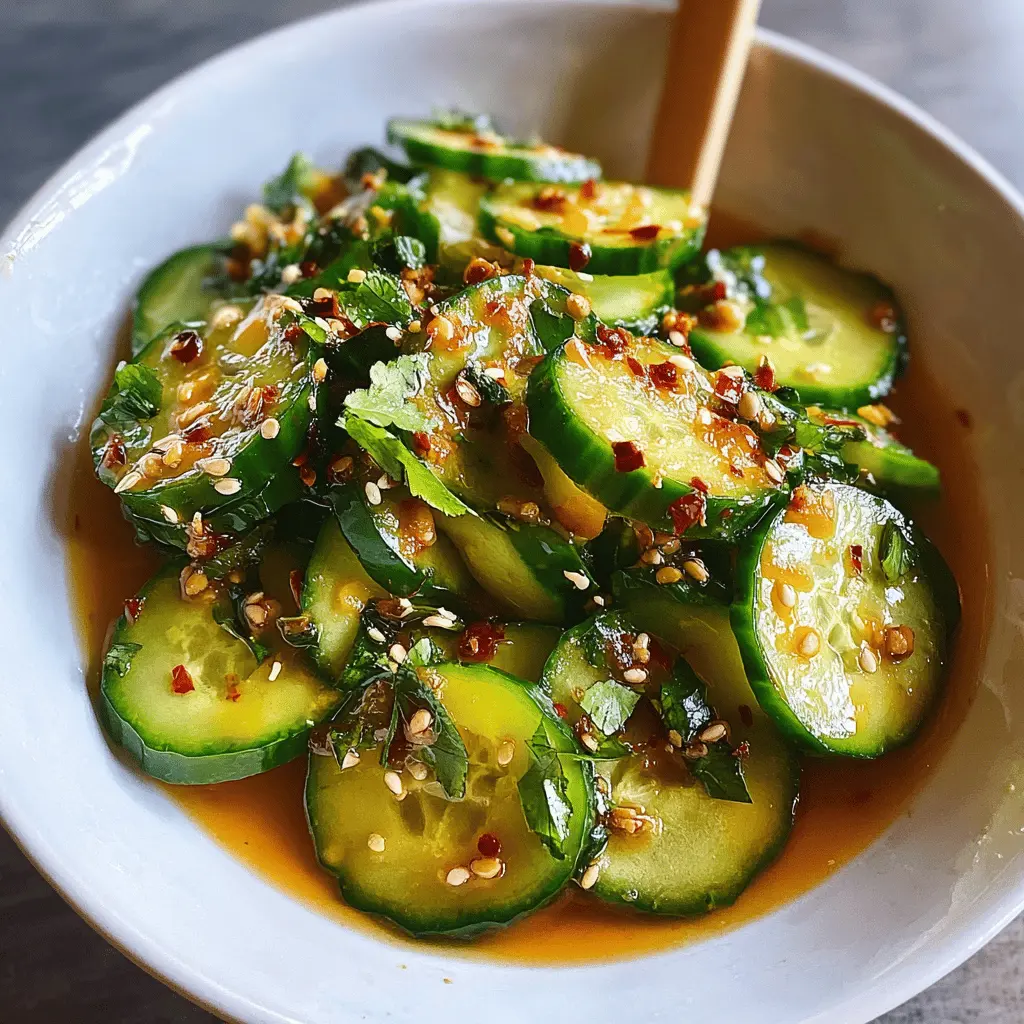 Refreshing Asian Cucumber Salad Recipe