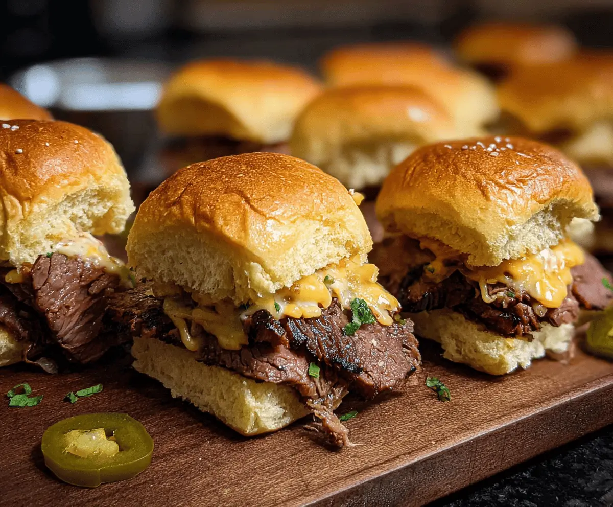 Easy Cowboy Butter Steak Sliders Recipe