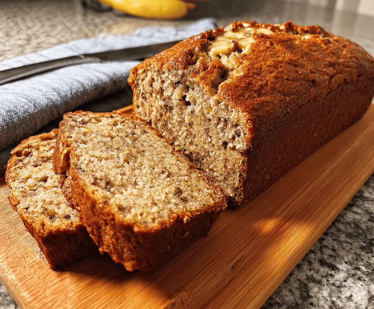 Moist Sour Cream Banana Bread Recipe